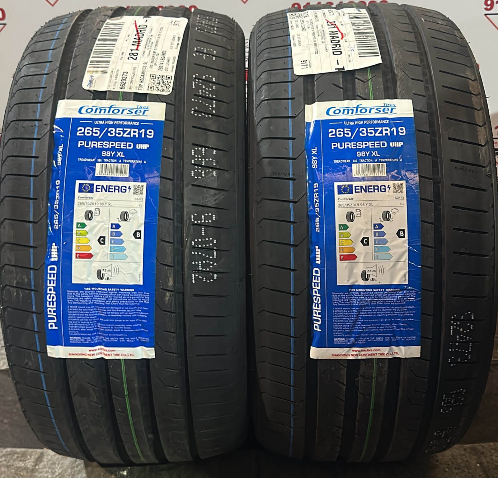COMFORSER  265/35 R19 98 Y